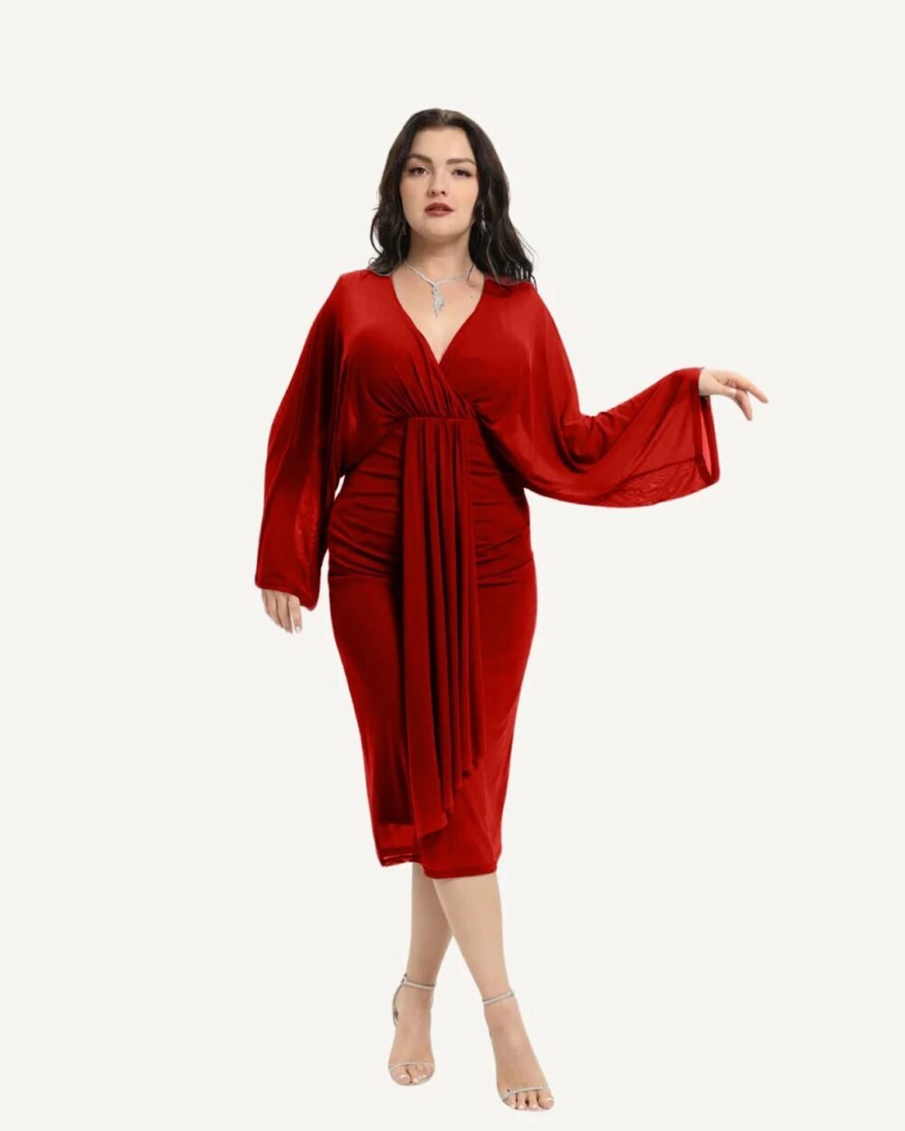 Vestido Valeria T-2XL/3XL-3XL/4XL De Tul