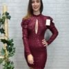Vestido Zurema T-34/38 De Lentejuelas