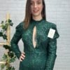 Vestido Zurema T-34/38 De Lentejuelas