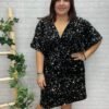 Vestido Aybar T-46/50 Con Lentejuelas