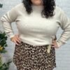 Bajo camisa leopardo T-44/50 Animal Print