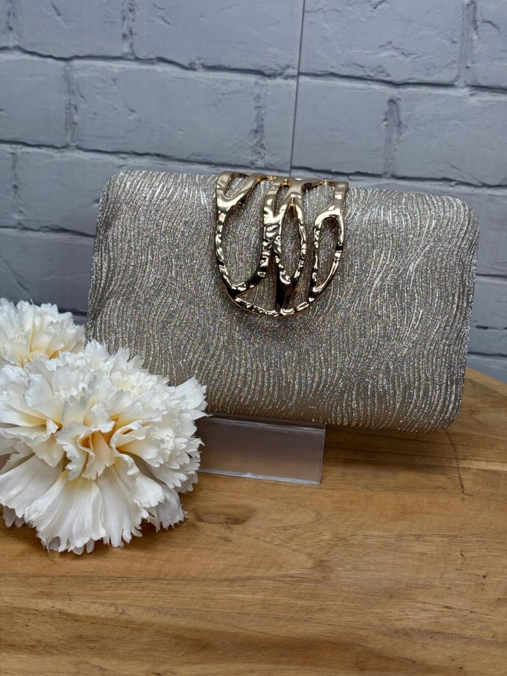 Bolso fiesta GY7325-60 Con Brillo