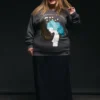 Sudadera Luna Anabel Lee T-S/2XL Con Lentejuelas