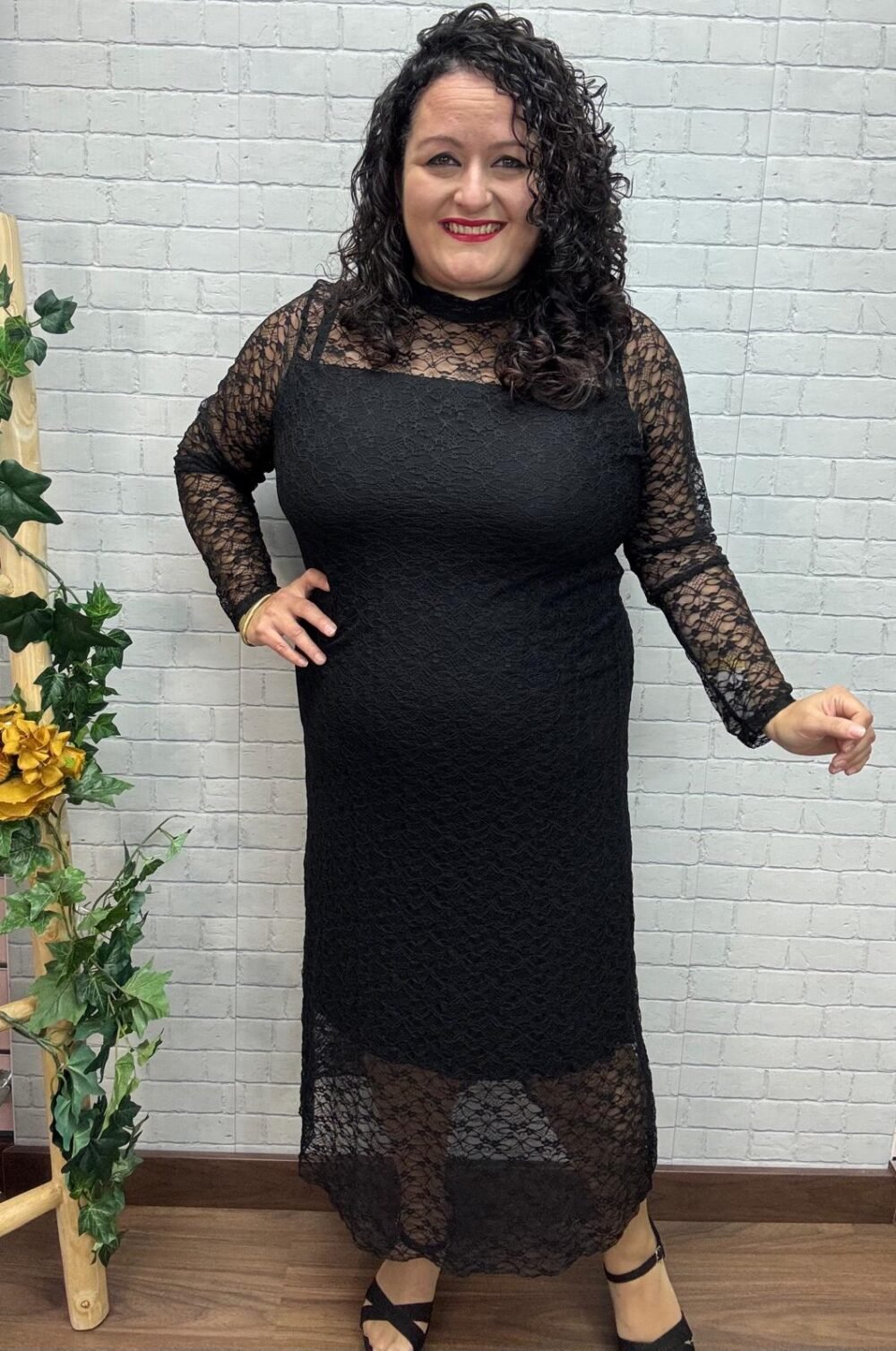 Vestido Tamara T-46/52 De Encaje