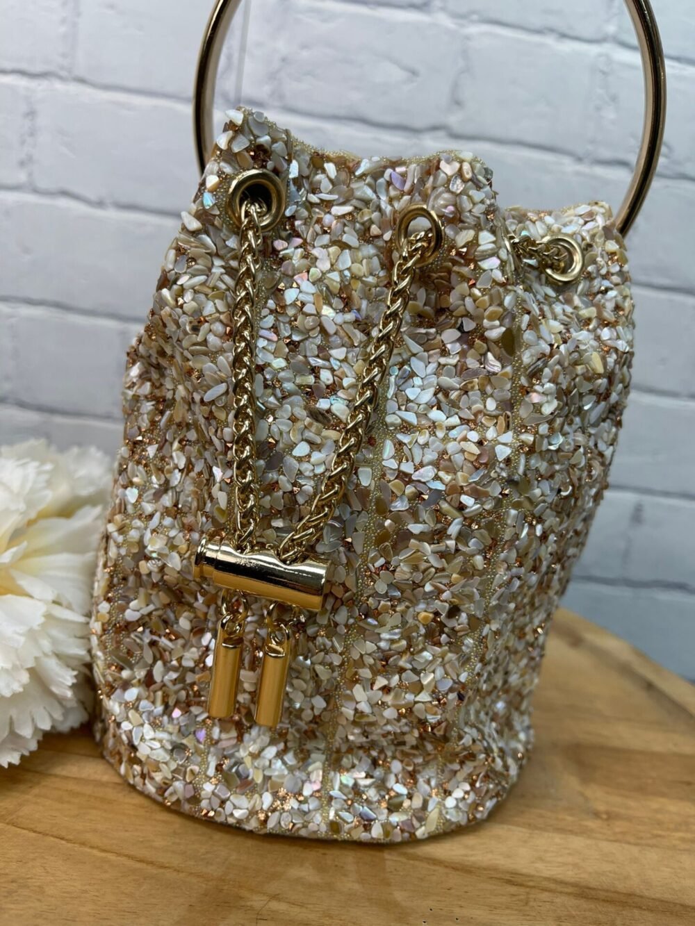 Bolso Fiesta M0279 Con Piedras - Imagen 6