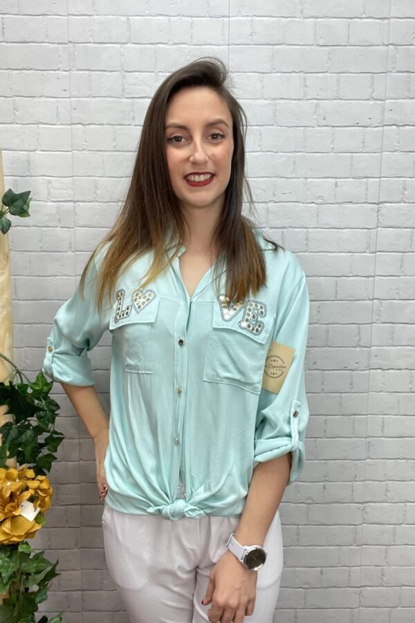 Camisa Lilia T-36/44 Con Letrero