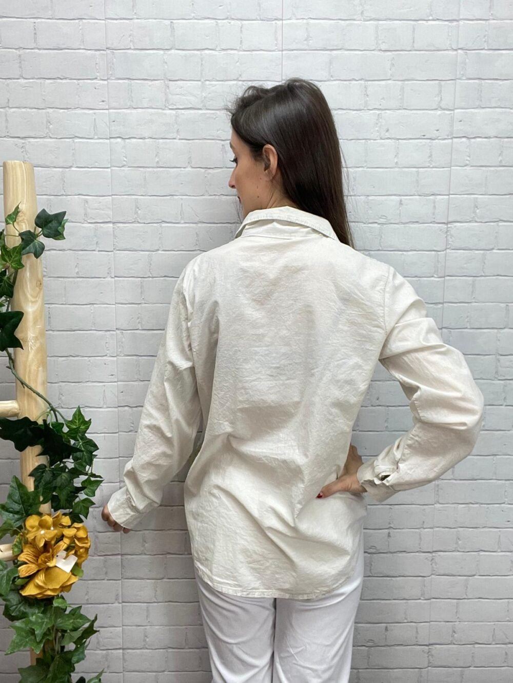 Camisa Marcela T-36/44 Dibujo Bordado