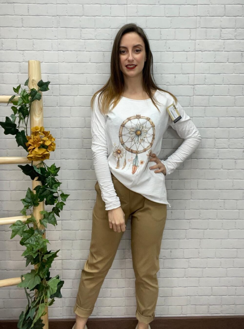 Camsieta Mandy T-36/44 Con Strass