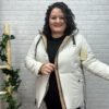 Chaqueta Belen beigeT-44/54 Acolchada