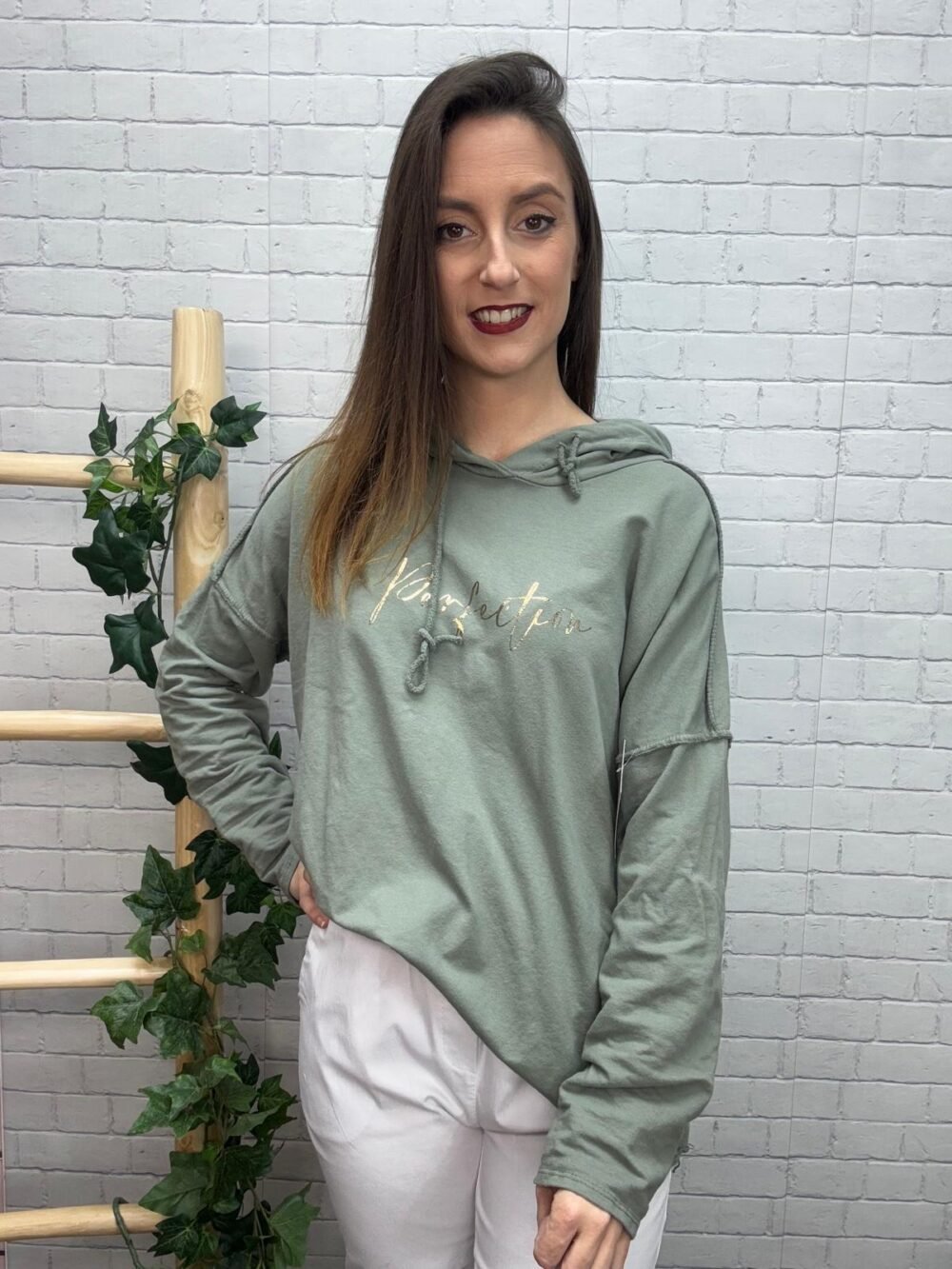 Sudadera Edna T-36/44 Con Capucha