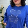 Sudadera Omayra T-44/52 Con Strass