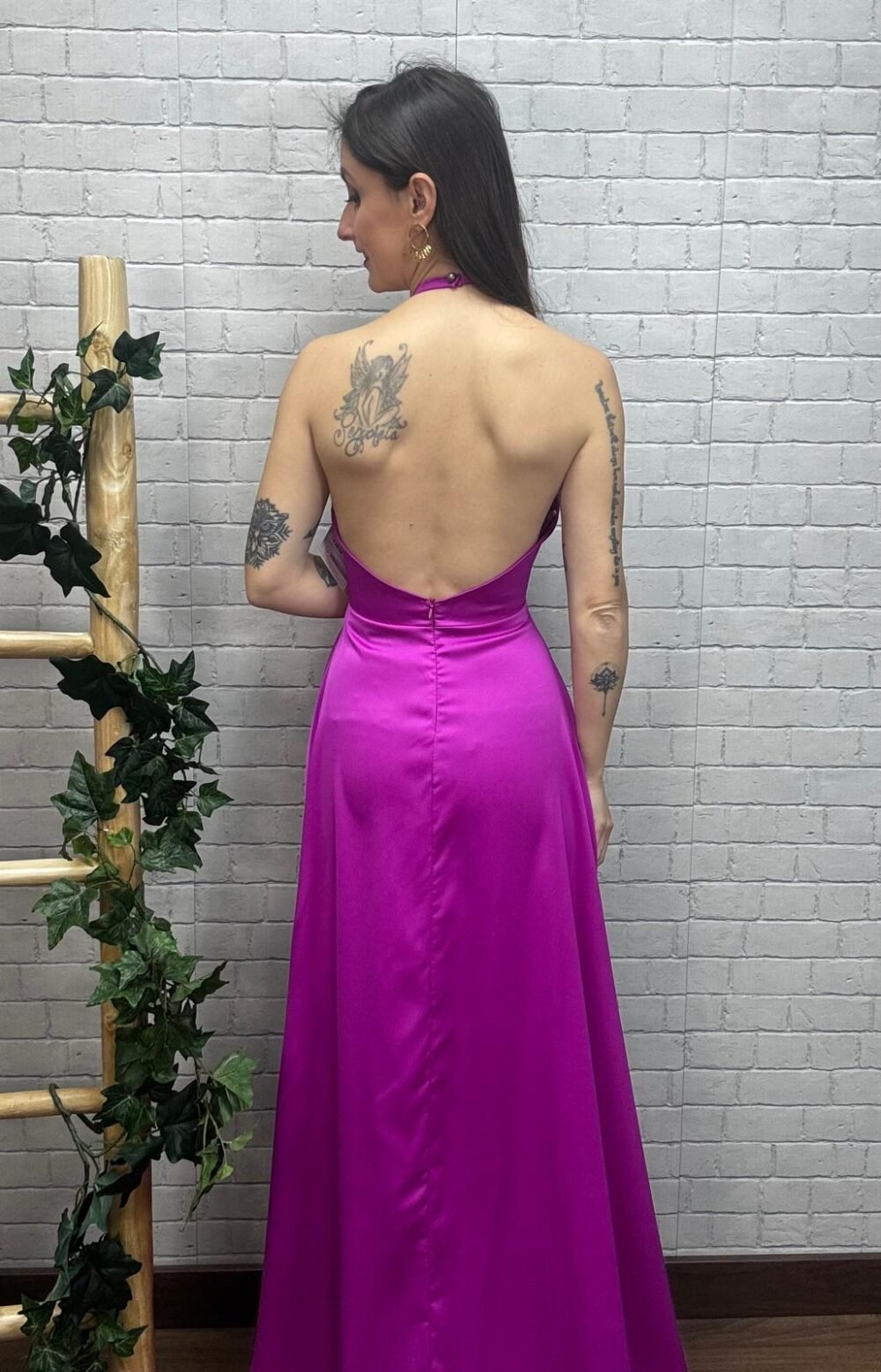 Vestido Alexa T-36/42 Satinado