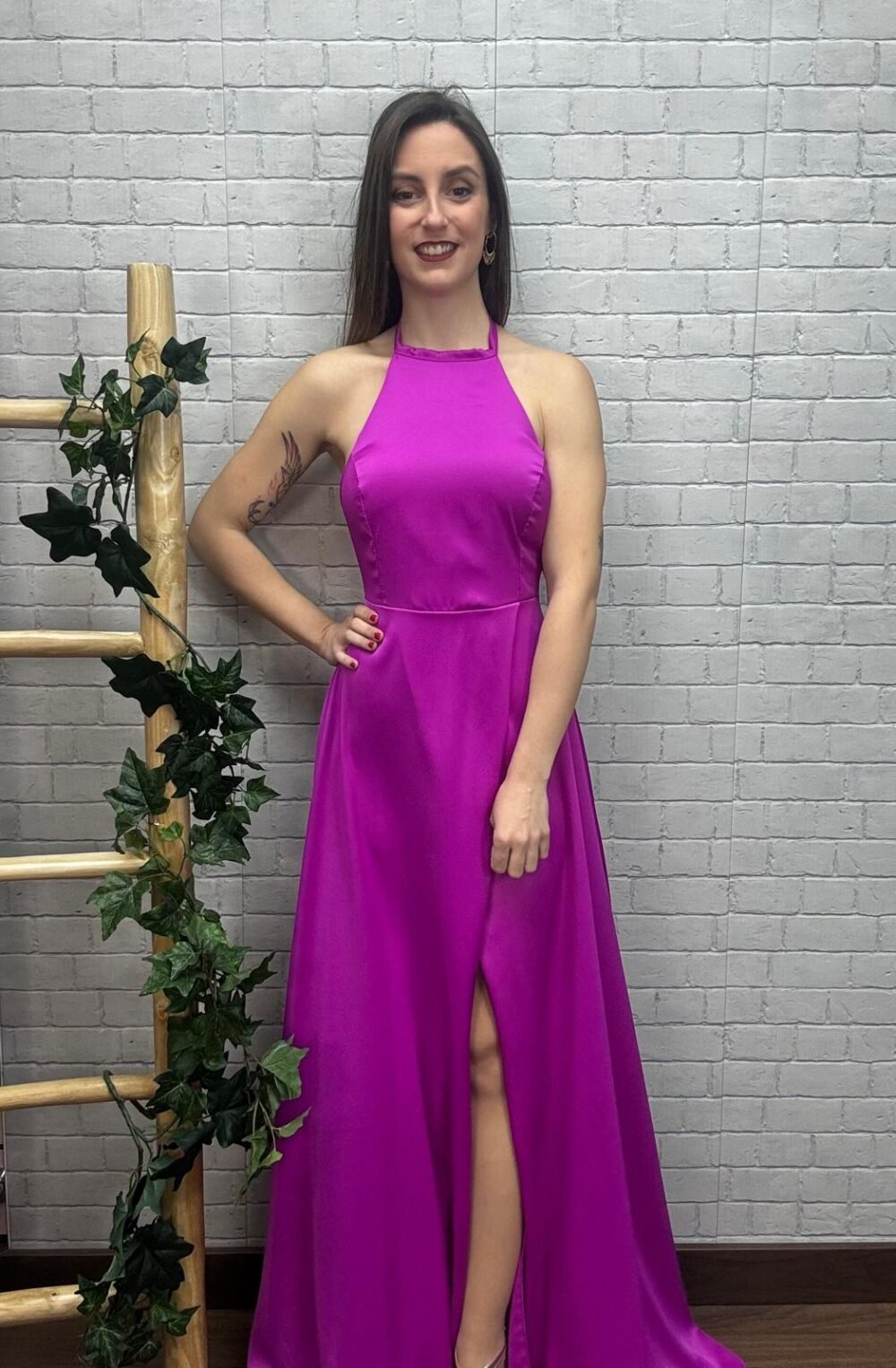 Vestido Alexa T-36/42 Satinado