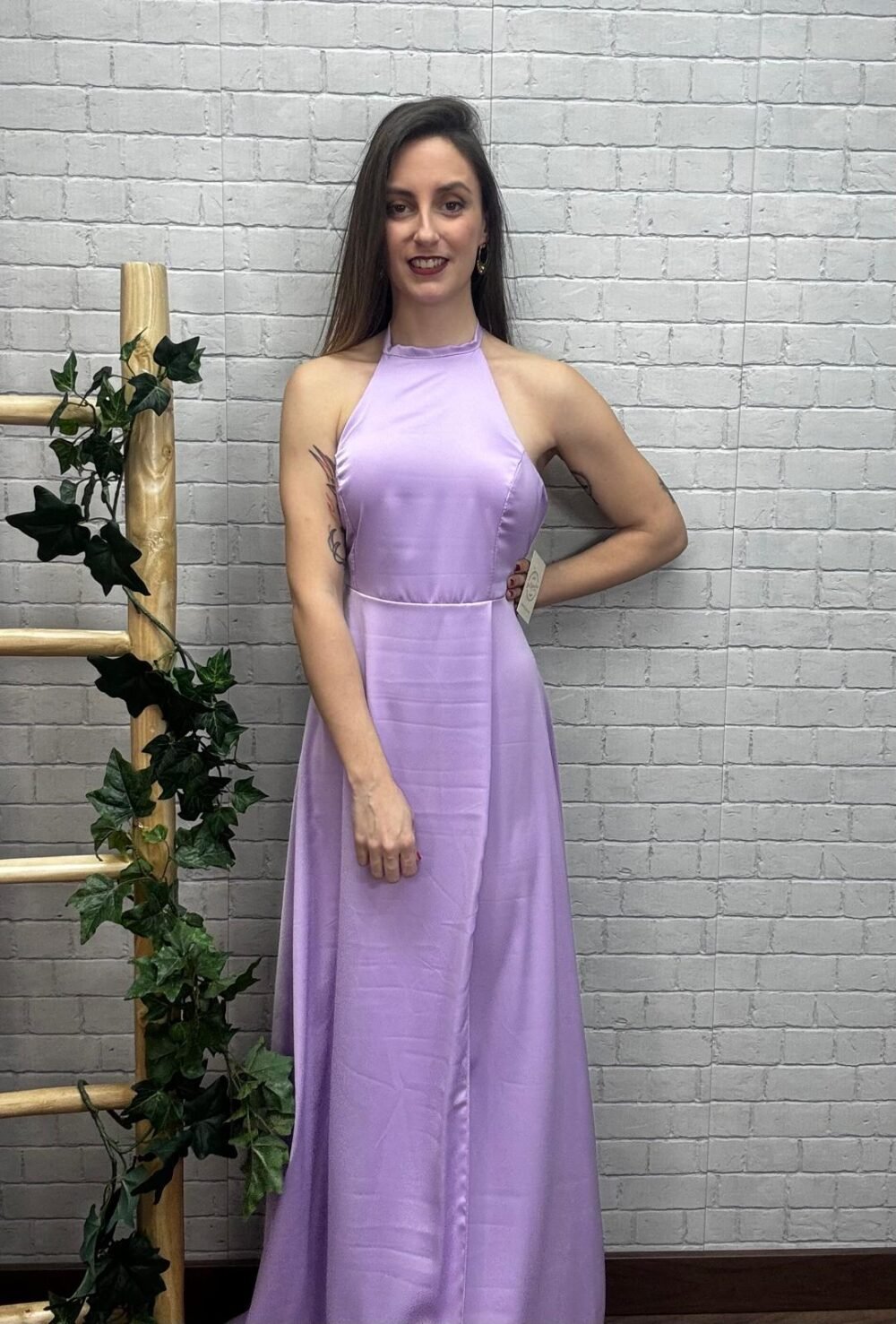 Vestido Alexa T-36/42 Satinado