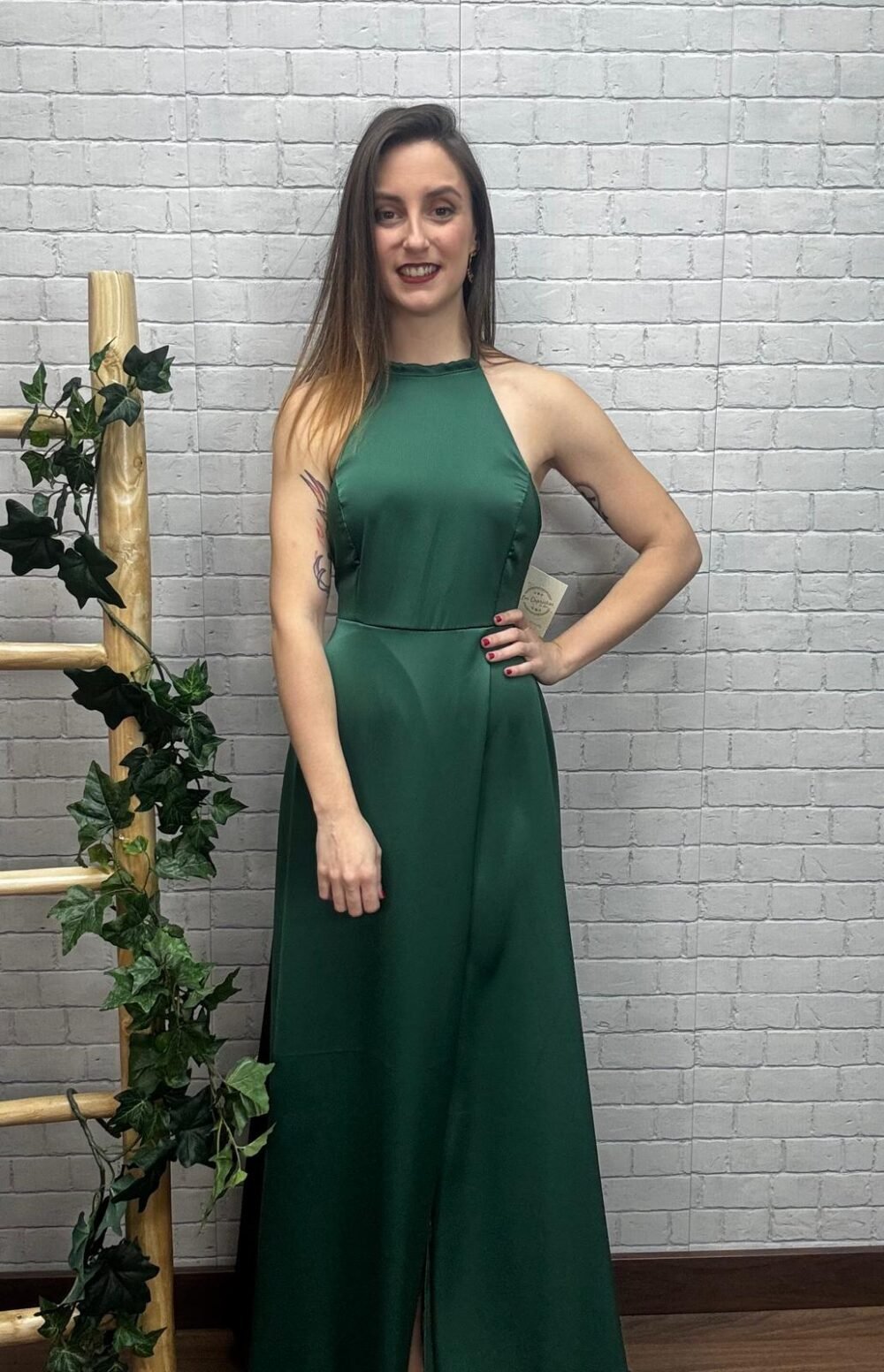 Vestido Alexa T-36/42 Satinado