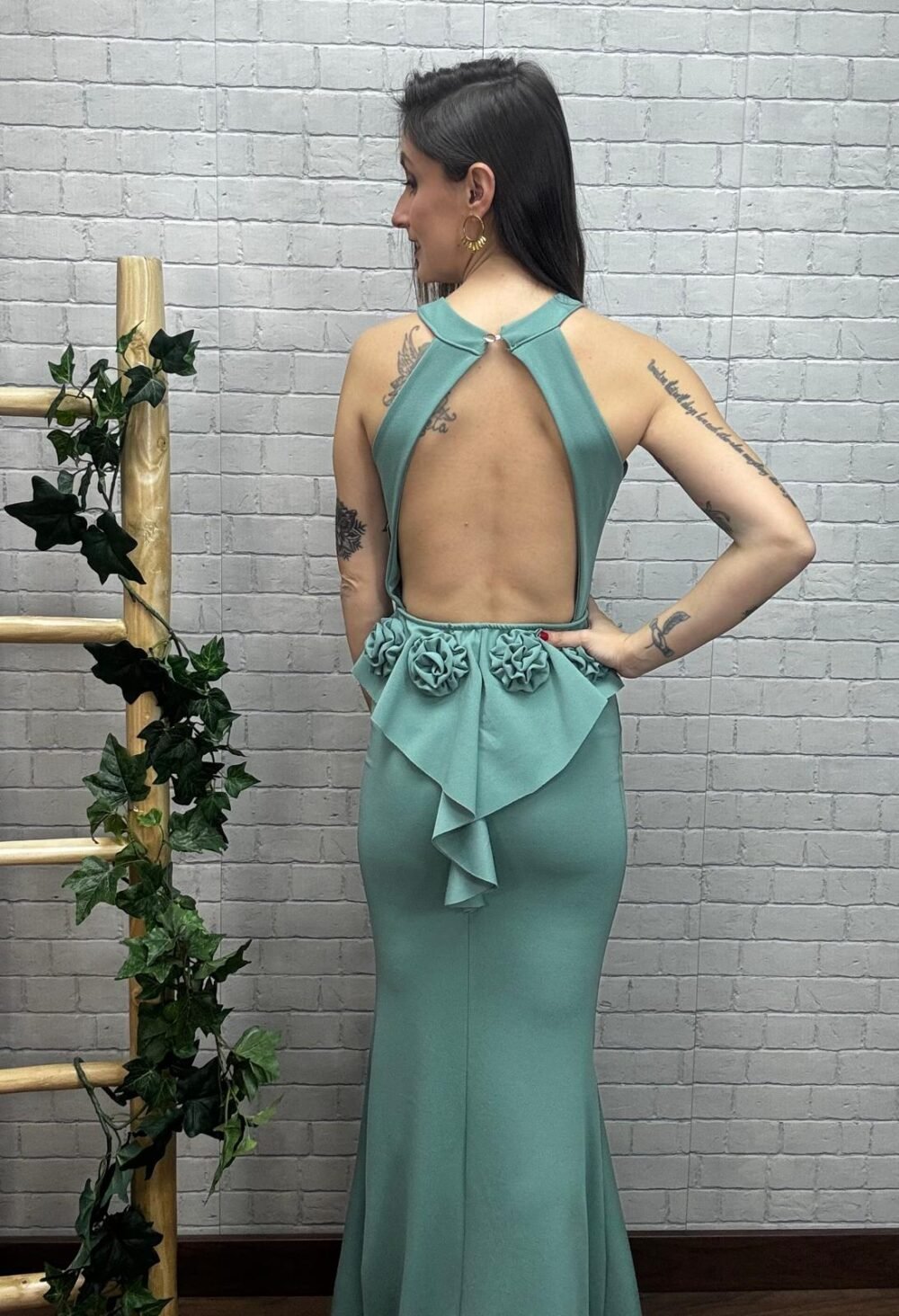 Vestido Odette T-34/38 Corte Sirena