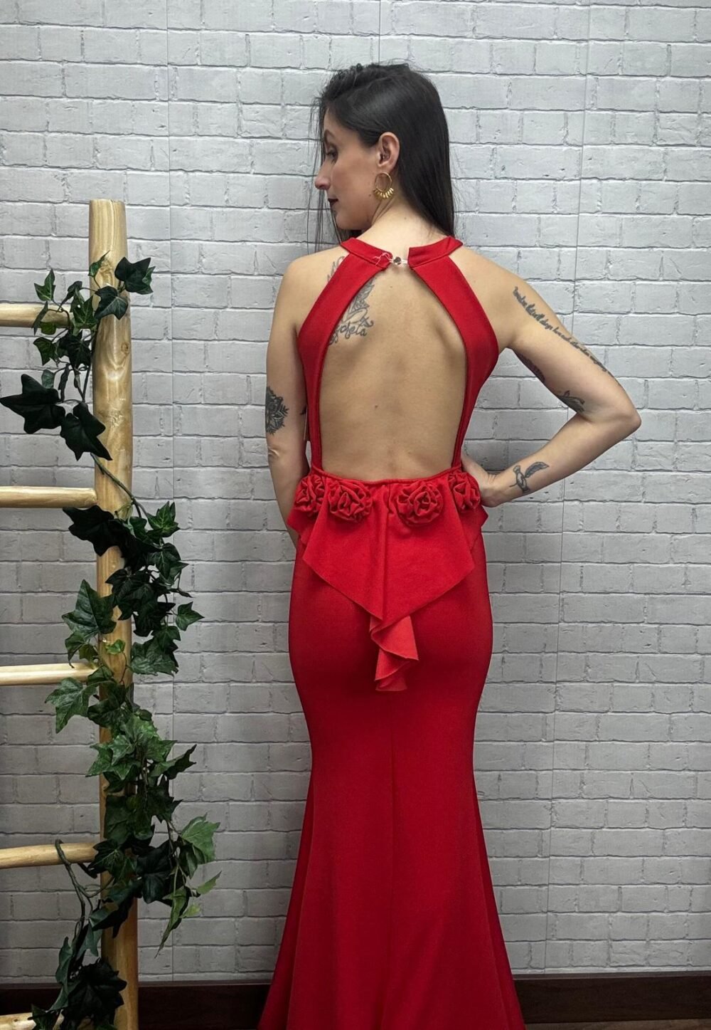 Vestido Odette T-34/38 Corte Sirena