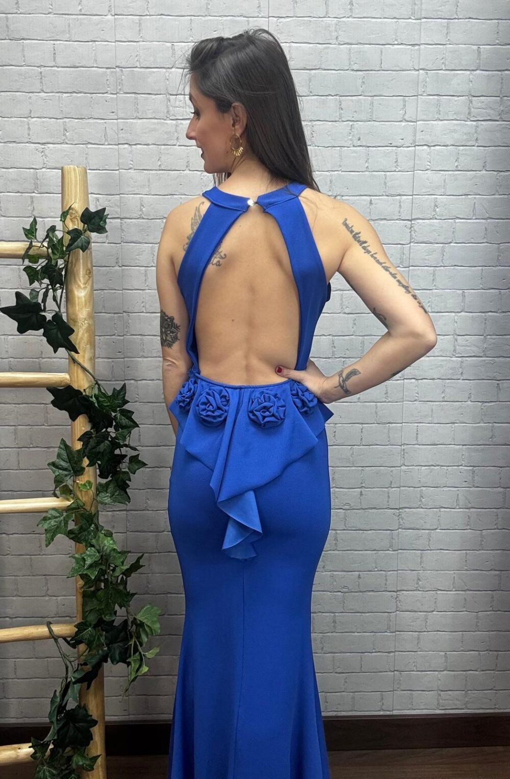 Vestido Odette T-34/38 Corte Sirena