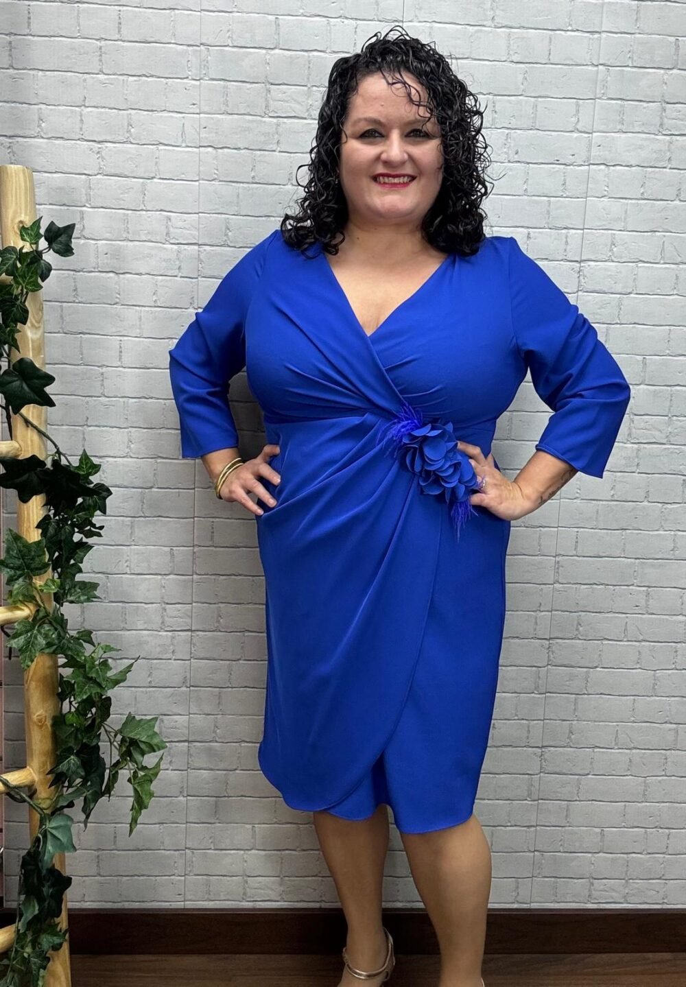 Vestido Triana klein T-44/52 Drapeado