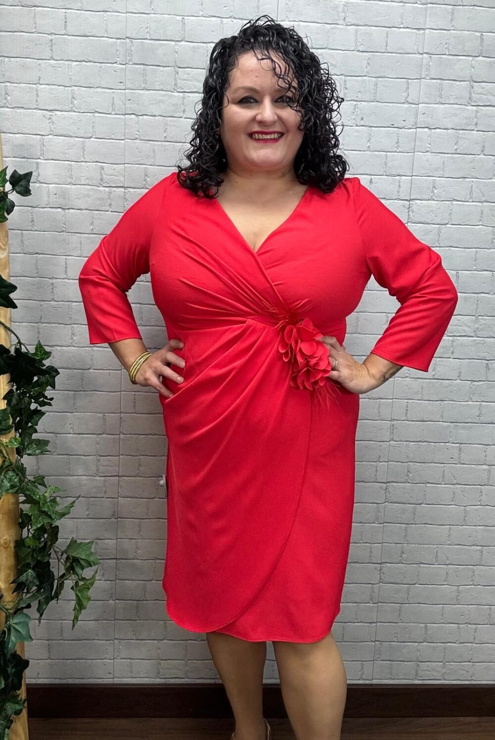 Vestido Triana klein T-44/52 Drapeado