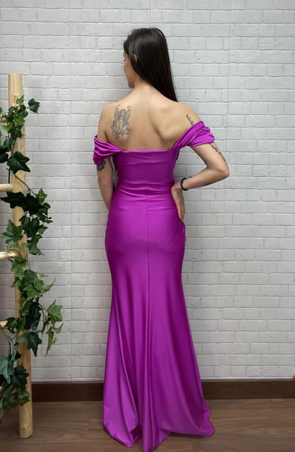 Vestido Xena T-34/40 Satinado