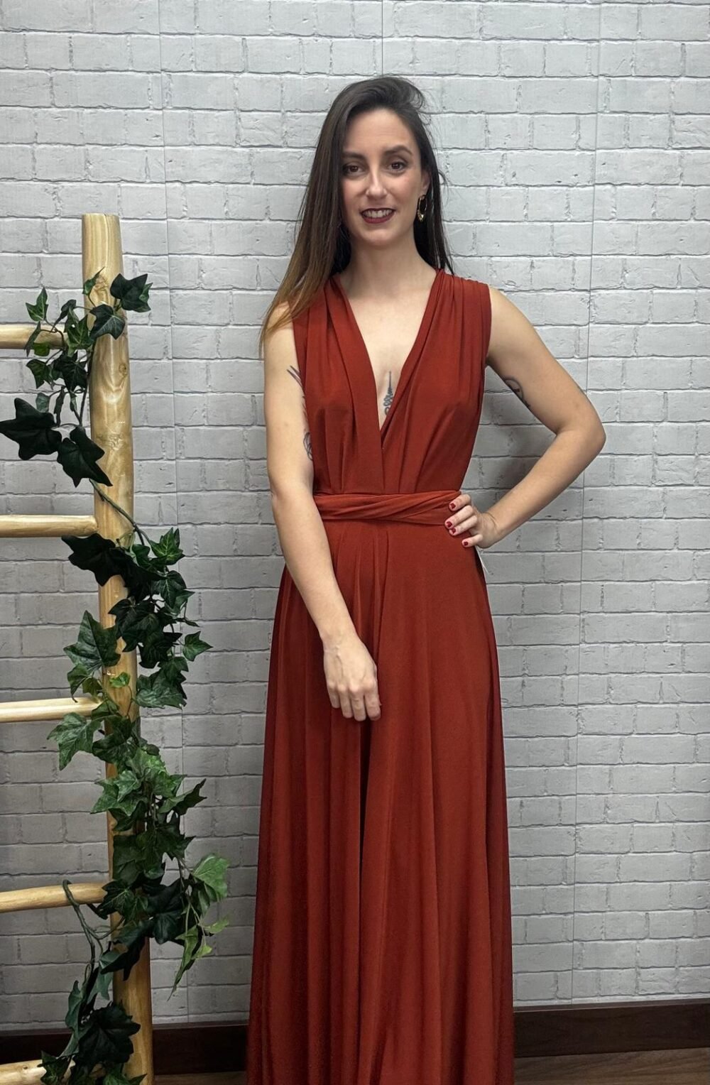 Vestido multiposicion T-36/46 Elástico