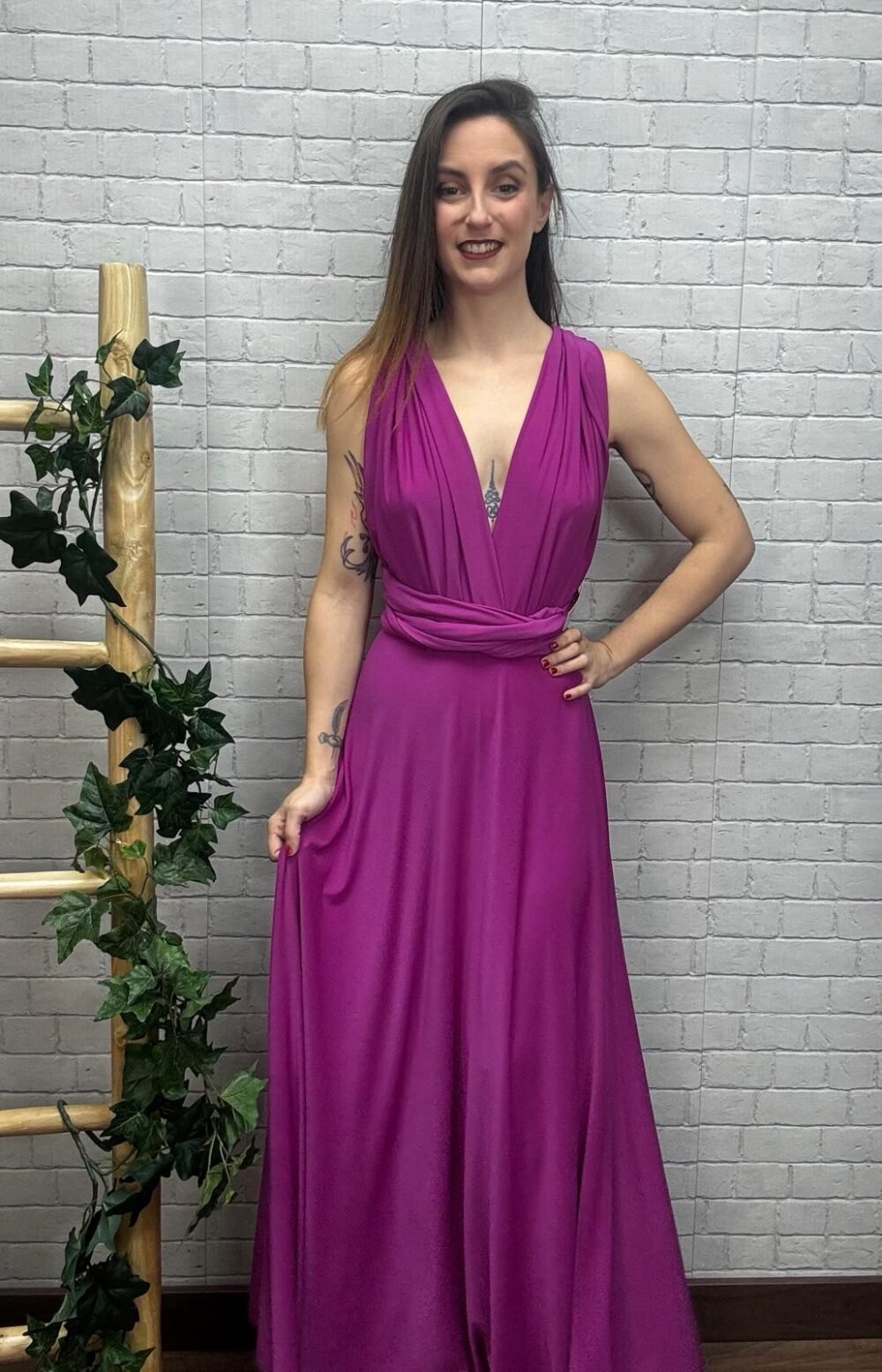 Vestido multiposicion T-36/46 Elástico