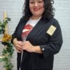 Blazer Gala Boton Perla T.42/50 Curvy