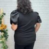 Blusa Lucia T-46/52 Manga Abullonada