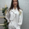 Blusa Tiberia T-36/44 Con Lazo