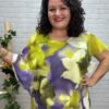 Blusa capas Mara T-M/3XL Estampada