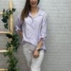 Camisa Ralli T-36/44 Estampado De Rayas