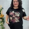 Camiseta Flores T-44/52 Con Dibujo