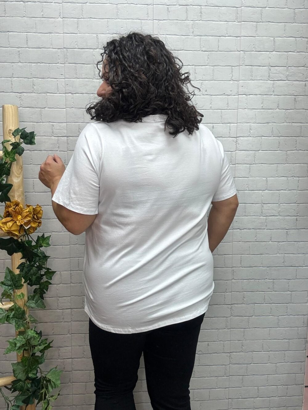 Camiseta Flores T-44/52 Con Dibujo