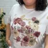 Camiseta Flores T-44/52 Con Dibujo