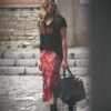 Camiseta Rara negra Aire Retro T-S/L Con Glitter