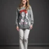 Sudadera Alma Anabel Lee T-S/2XL Con Dibujo