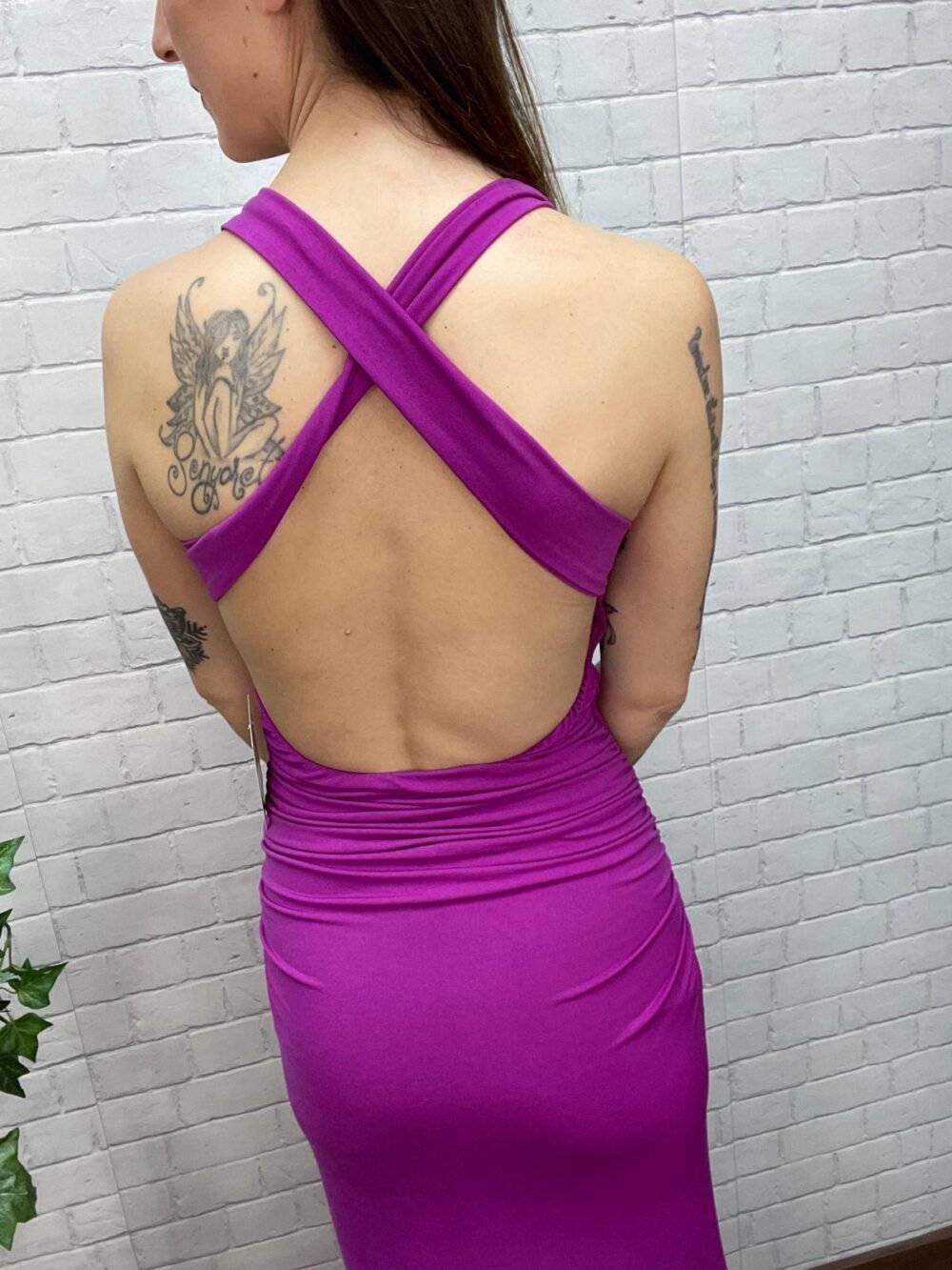 Vestido Kely T-36/40 Drapeado