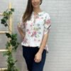 Blusa Flora T-36/50 Con Flores - Imagen 3