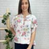 Blusa Flora T-36/50 Con Flores - Imagen 2