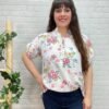 Blusa Flora T-36/50 Con Flores - Imagen 9