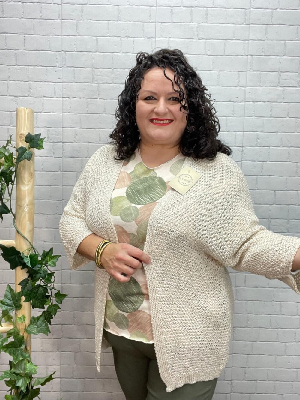 Cardigan Aurelia T-36/52 De Hilo