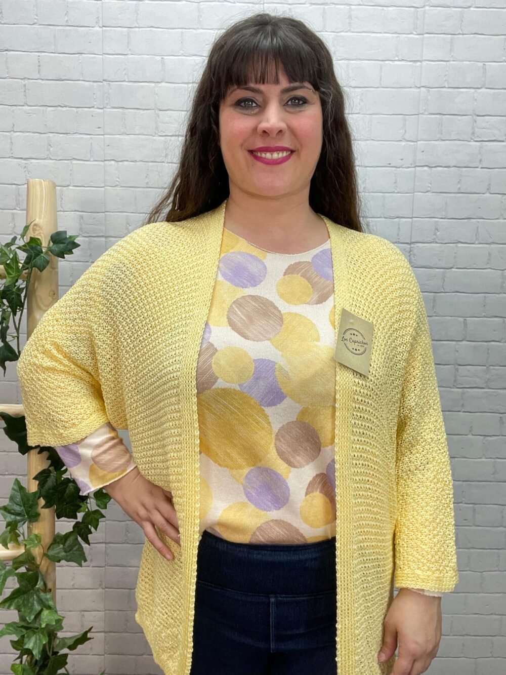 Cardigan Aurelia T-36/52 De Hilo