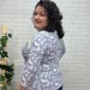 Blusa Cruzada Amelia T-M/3XL Estampada
