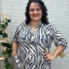 Blusa Elie T-44/52 Animal Print - Imagen 4