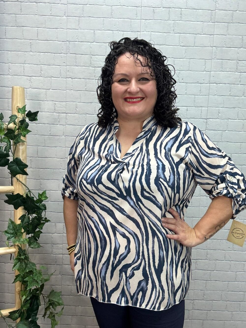 Blusa Elie T-44/52 Animal Print