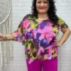 Blusa capas Asteria T M-XL Estampada