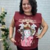 Camiseta Rodeos Anabel Lee T-S/2XL Con Dibujo