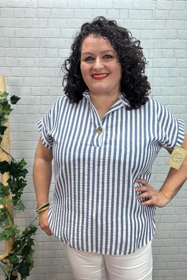 Blusa Dina T-44/52 a Rayas