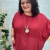 Blusa Ibona T-44/54 Corte Oversize